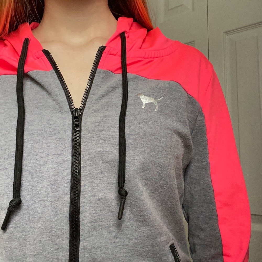 VS Pink Zip-Up Hoodie